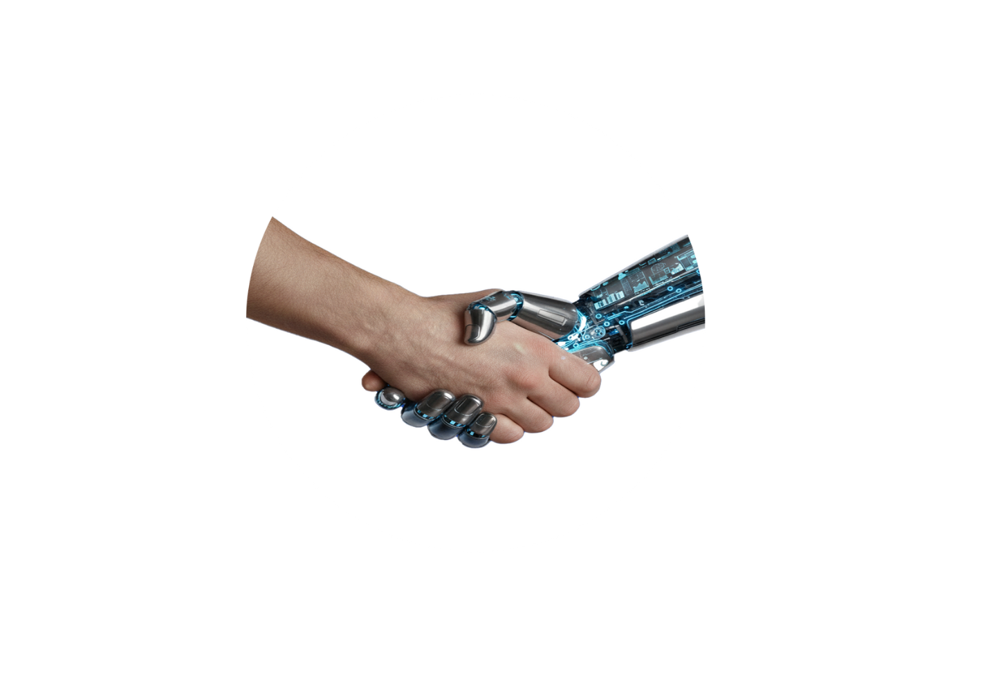 Handshake representing partnership and trust